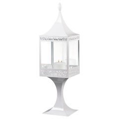 Lantern Light of Sultan with Base, Steel, Italy