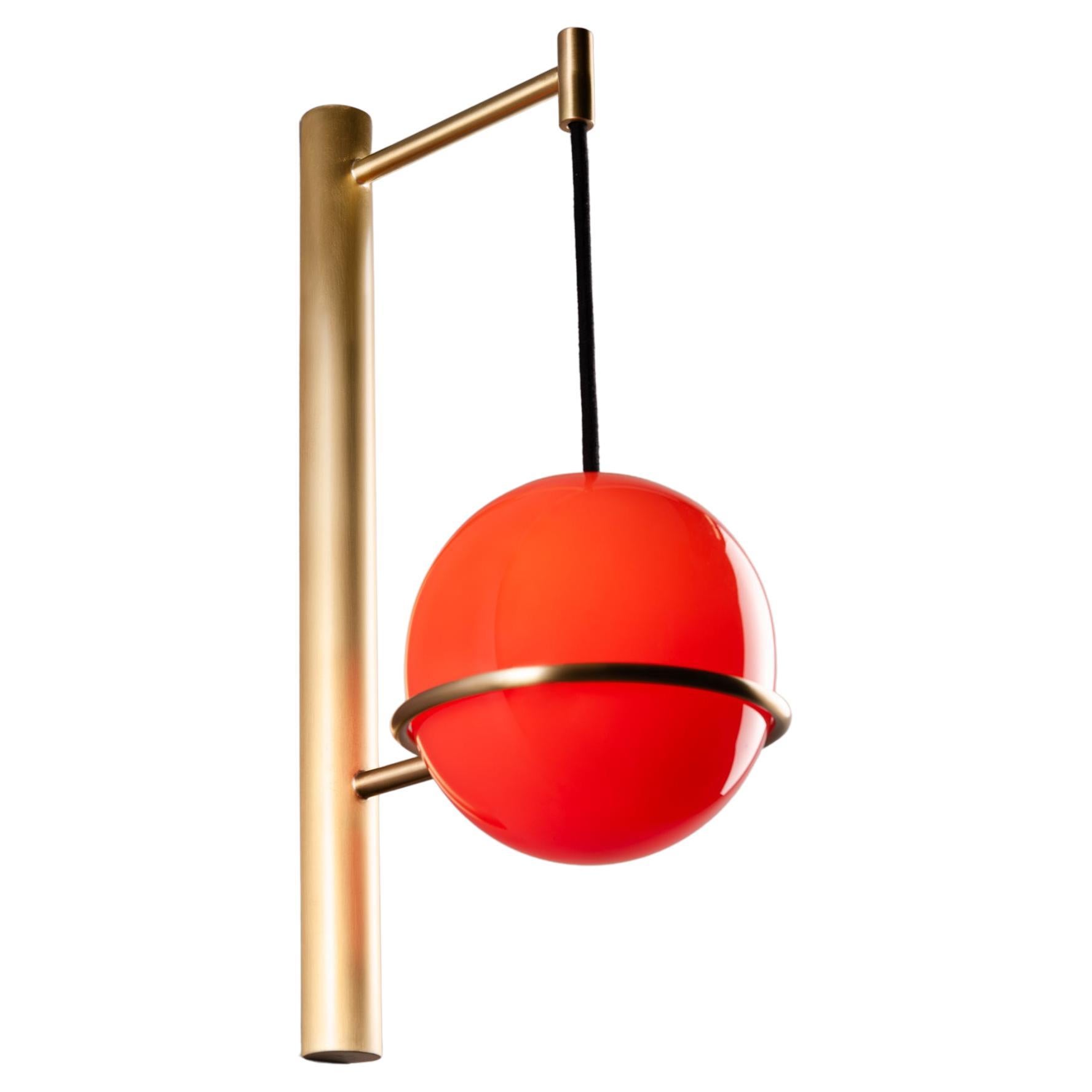 Lantern Wall Light by Atelier Demichelis For Sale