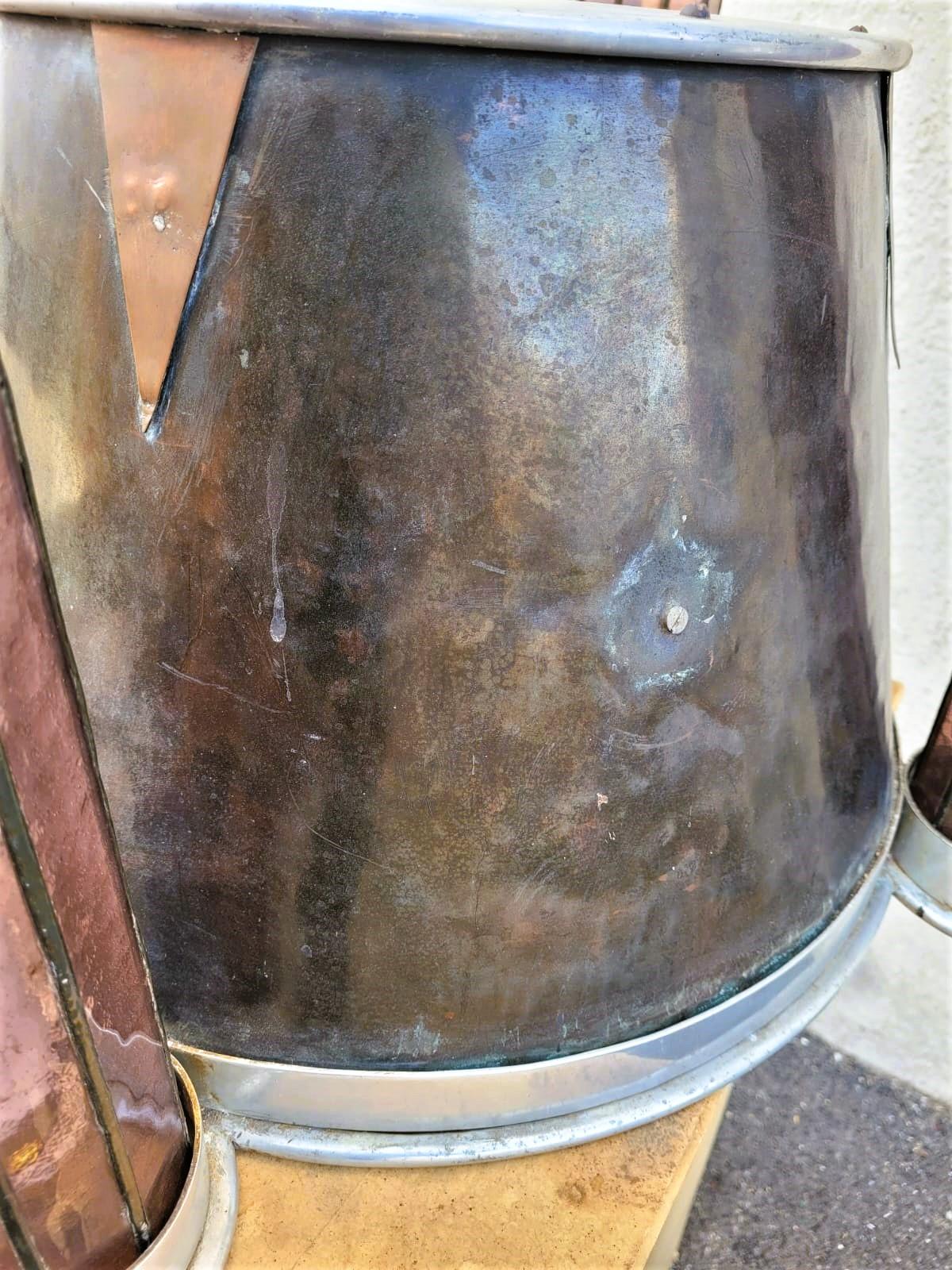 20th Century Lantern with its bracket, art déco, XXth century For Sale