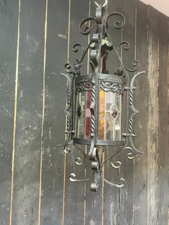 Lanterne de style 1900, vers 1930-1950.