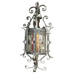 Lanterne de style 1900, vers 1930-1950.
