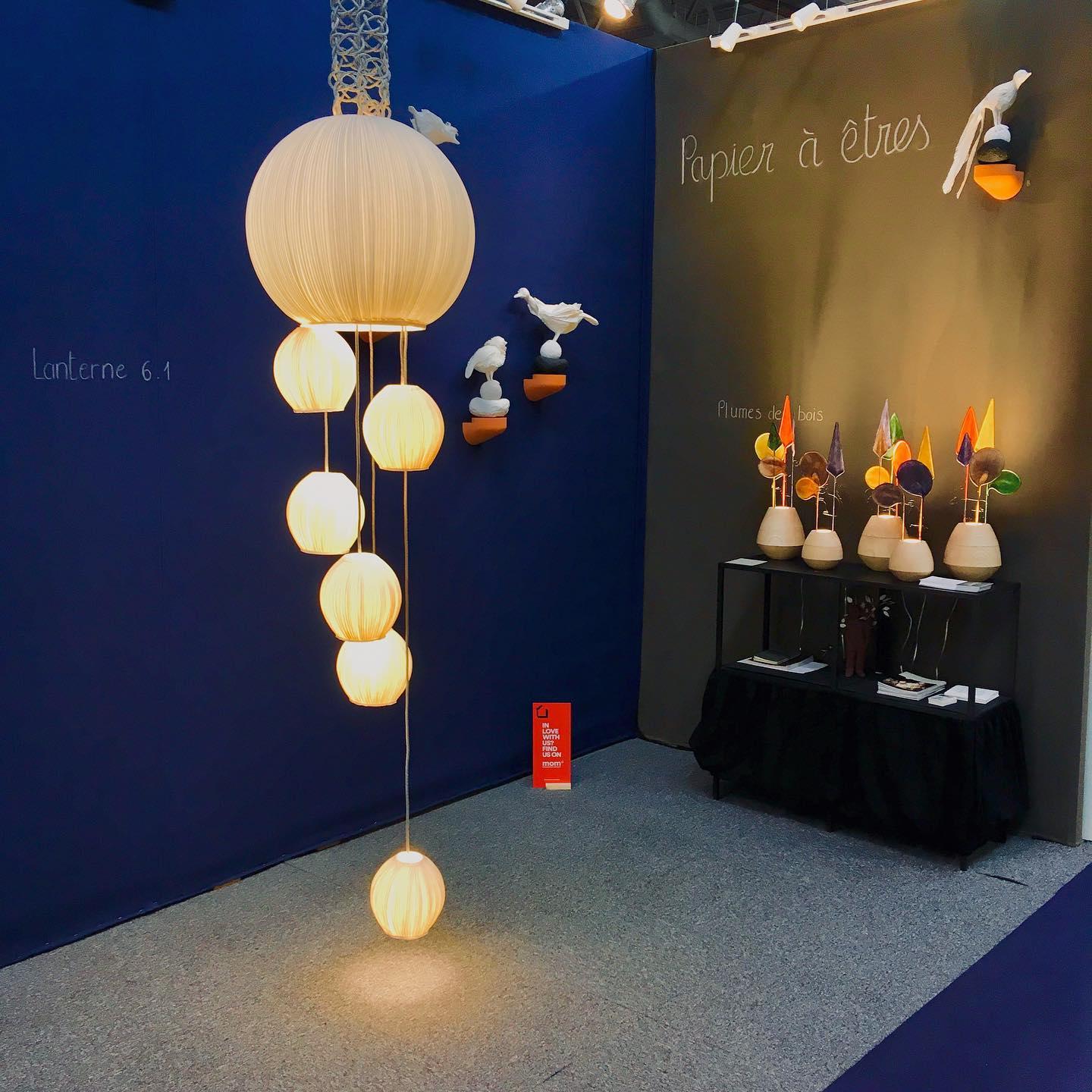 Lámpara de suspensión de papel Lanterne de Papier à êtres en Nuevo estado para la venta en Geneve, CH