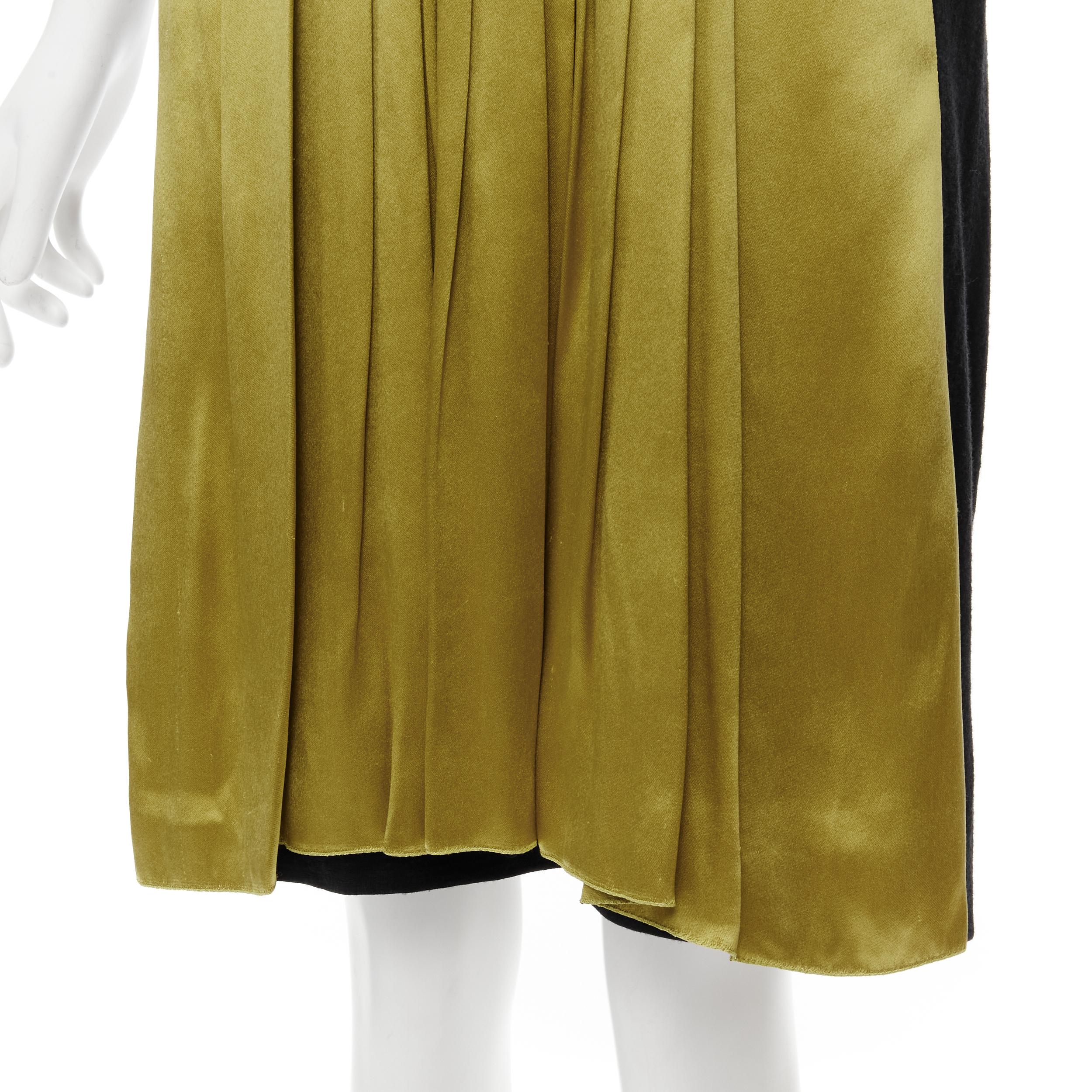 Robe Lanvin Alber Elbaz 2011 - Maxi En Mousseline De Soie, Taille 38 (UK10/US8) - Occasion Très Bon état