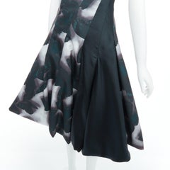 LANVIN 2013 Runway grey butterfly panelled cocktail dress FR36 S Jeon Jihyun