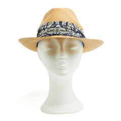Lanvin 2014 Chapeau Paille T58 Sombrero de paja Alber Elbaz US7.25 UK7.125 Nuevo en caja