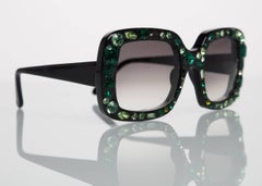 Lunettes de soleil Emerald Jewell de Lanvin Alber Elbaz, 2009