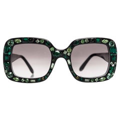 Lunettes de soleil Emerald Jewell de Lanvin Alber Elbaz, 2009