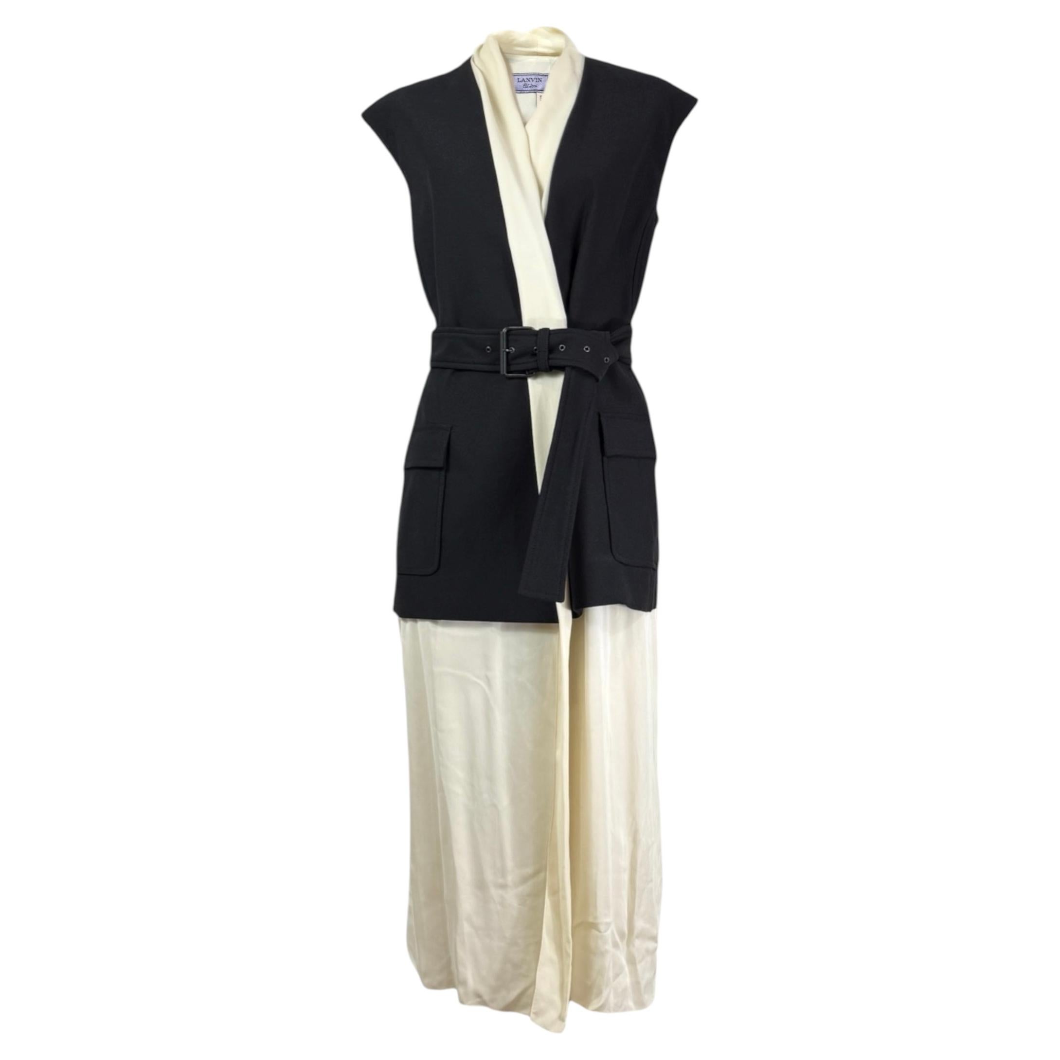 Lanvin Alber Elbaz Spring 2014 Sleeveless long vest