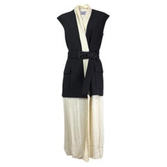 Lanvin Alber Elbaz Primavera 2014 Chaleco largo sin mangas