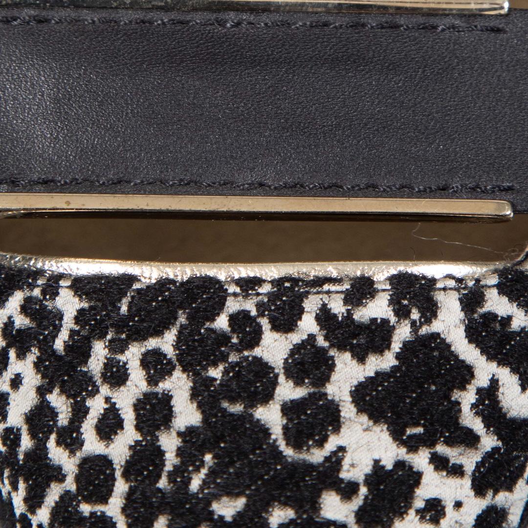 Women's Lanvin Animal Print Leather Trim Buckle Pumps Size IT 40.5 For Sale
