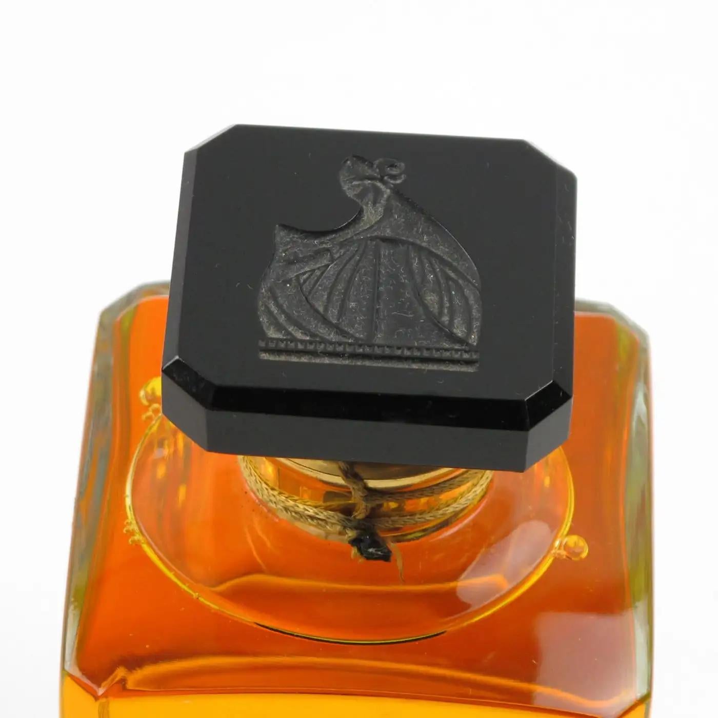 Fin du 20e siècle Flacon de parfum factice en cristal Lanvin Arpege Store Display, 4 pièces en vente