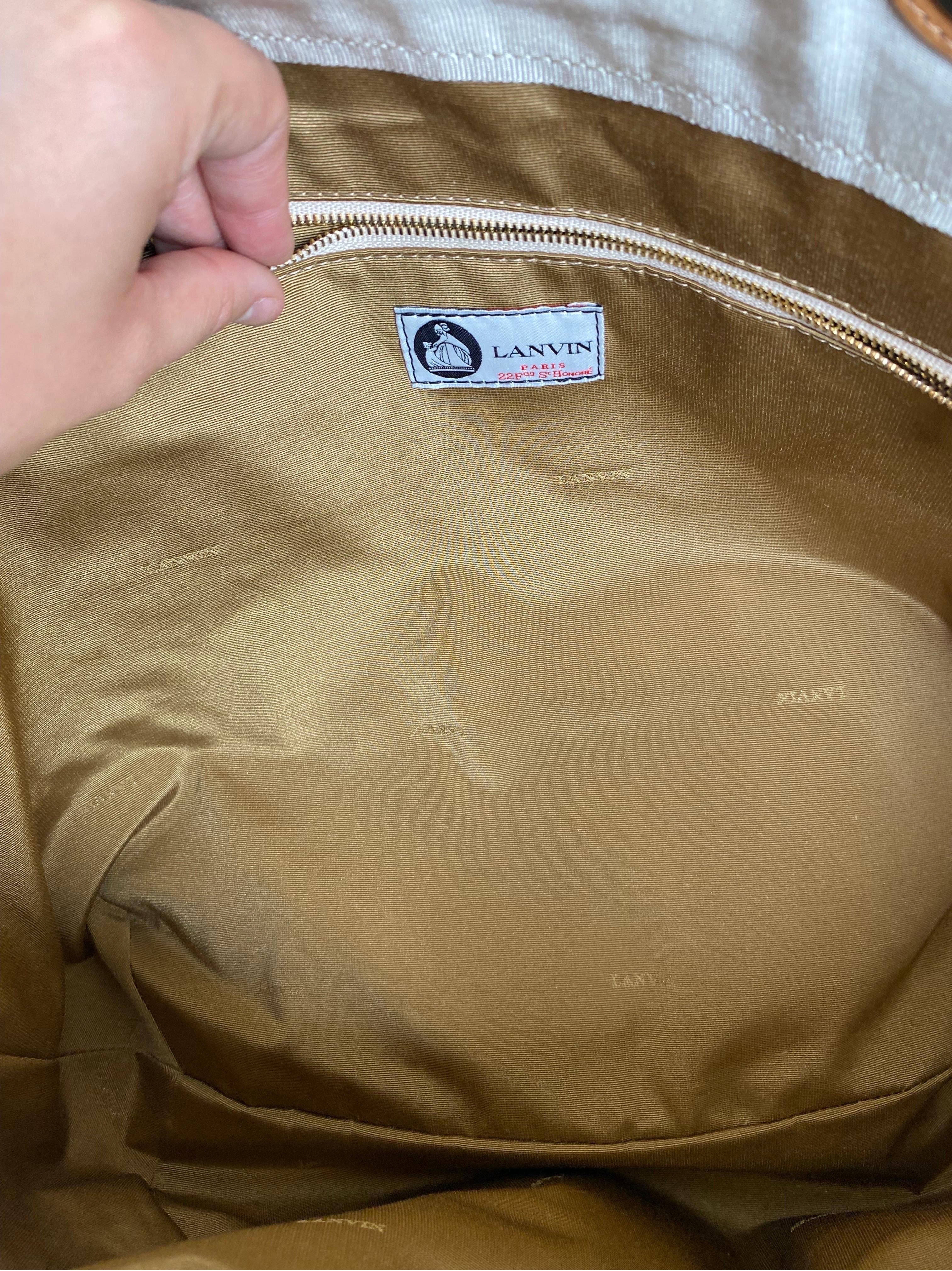 Sac Lanvin en raphia 2