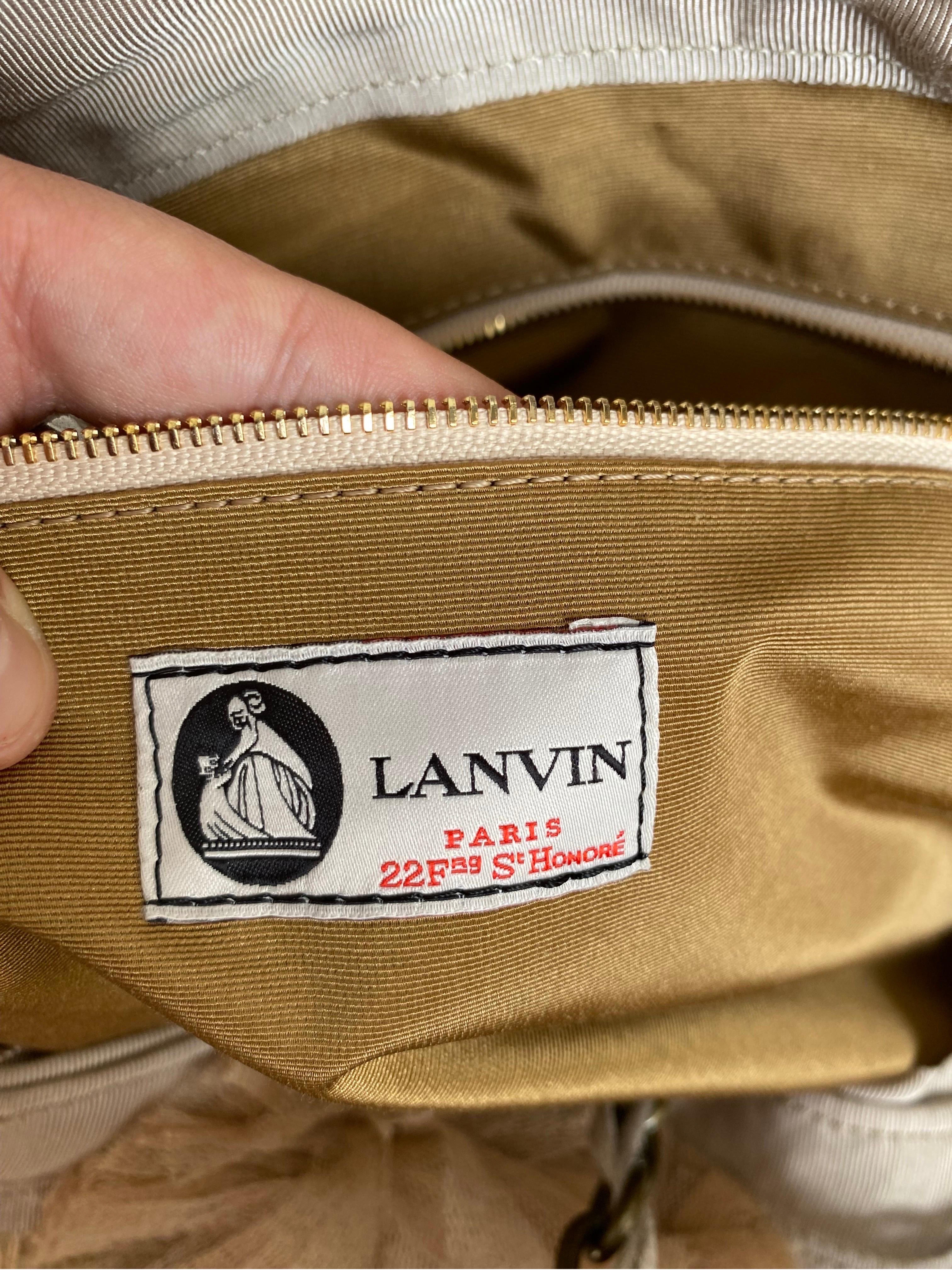 Sac Lanvin en raphia 3