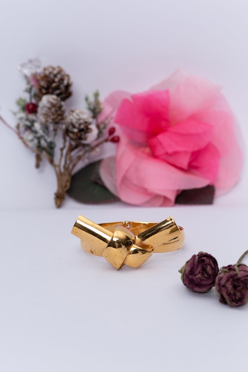Lanvin Bangle Decorated with Stylized Bow For Sale 3