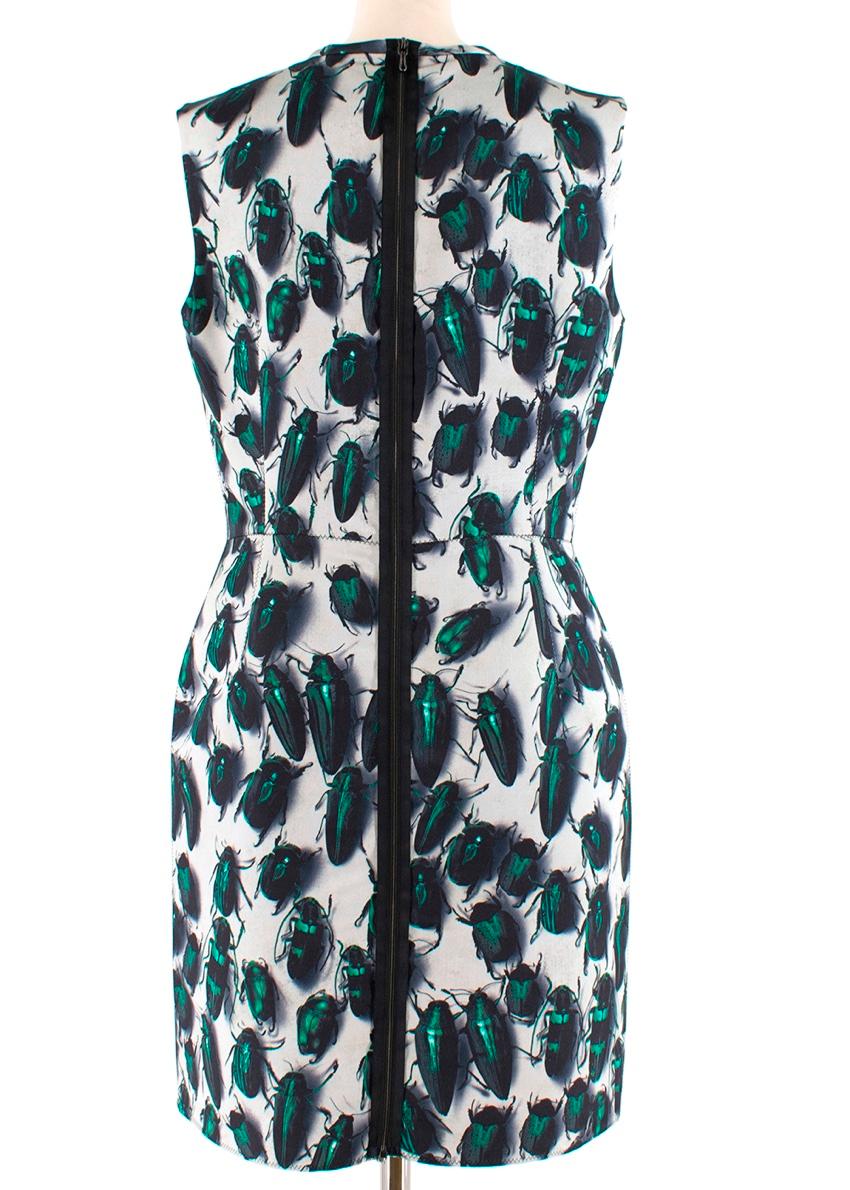 beetle print dress