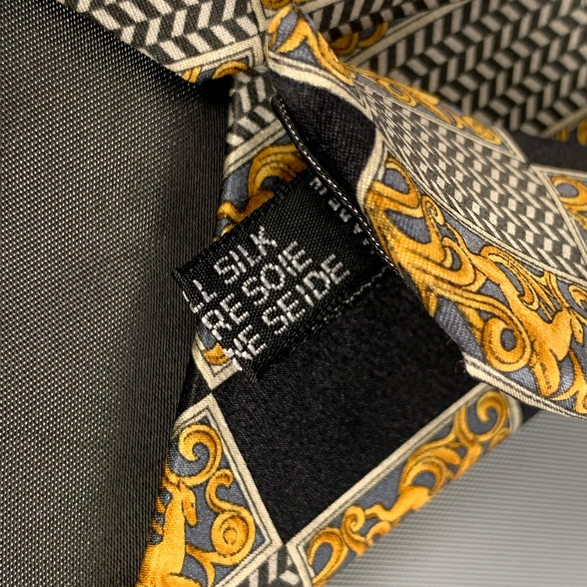 black and gold ties