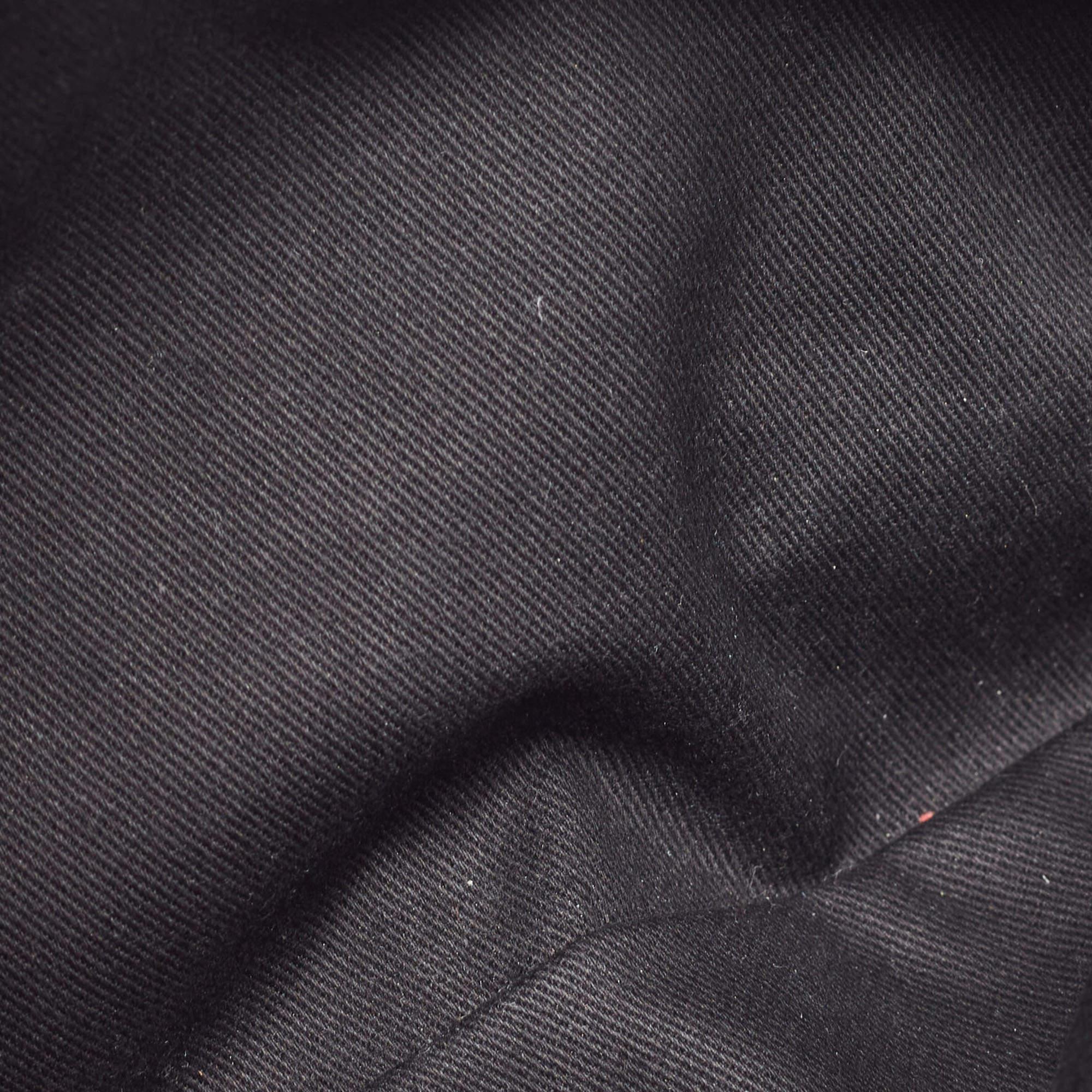 Lanvin Black Leather Flap Chain Shoulder Bag 11