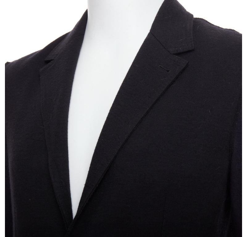 LANVIN giacca blazer nera bicolore in misto lana FR44 XS
Riferimento: PRWU/A00030
Marchio: Lanvin
Designer: Alber Elbaz
Materiale: Lana, misto
Colore: nero, blu scuro
Modello: Tinta unita
Chiusura: bottone
Prodotto in: