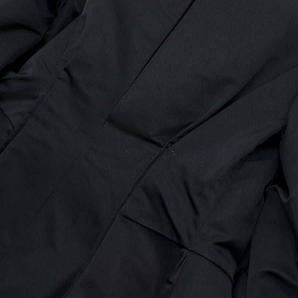 Lanvin Black Silk Blend Fitted Blazer SIZE 38 6