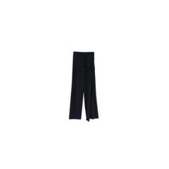 Lanvin Black Silk-Blend Trousers with Wrap Waist