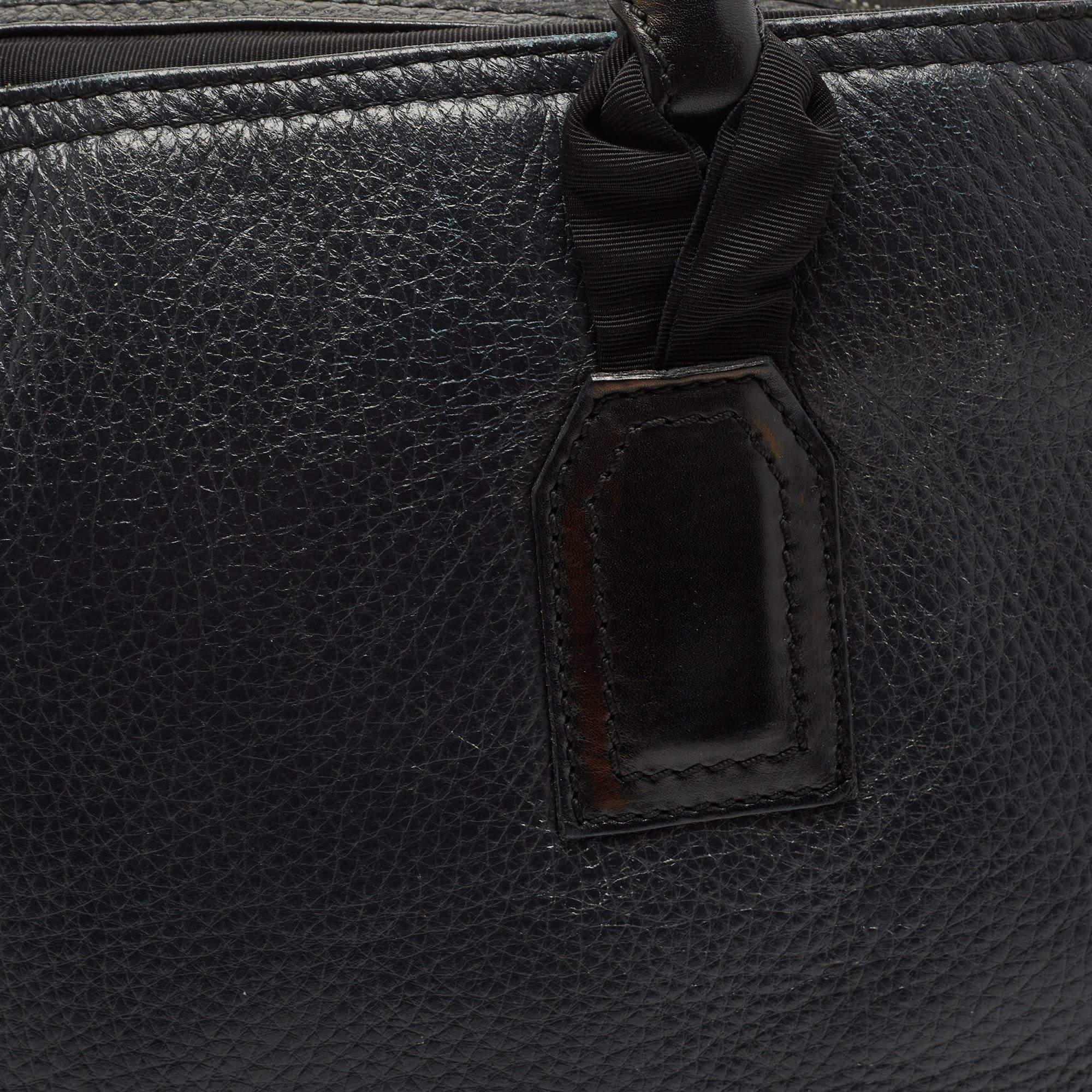 Lanvin Black Soft Leather Tote 2
