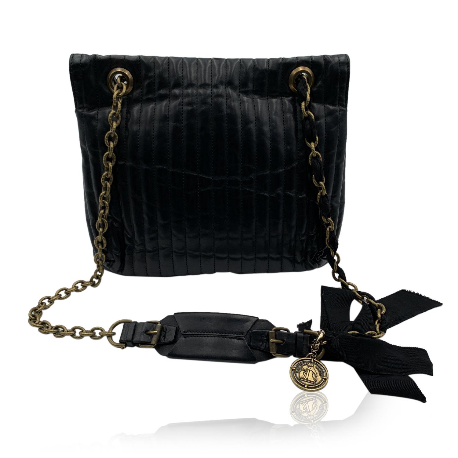 lanvin quilted bag