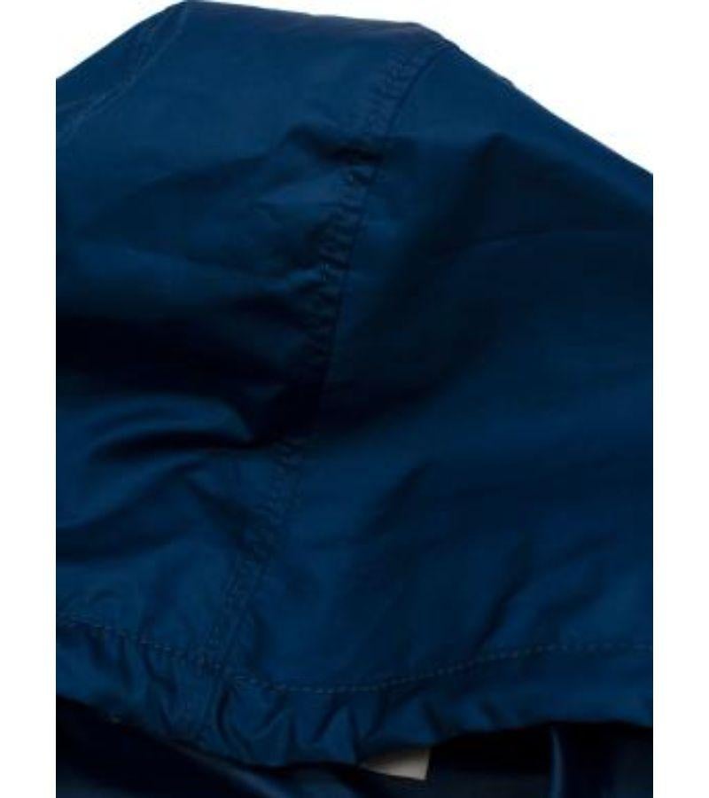 Lanvin Blue and Yellow Rain Jacket For Sale 3