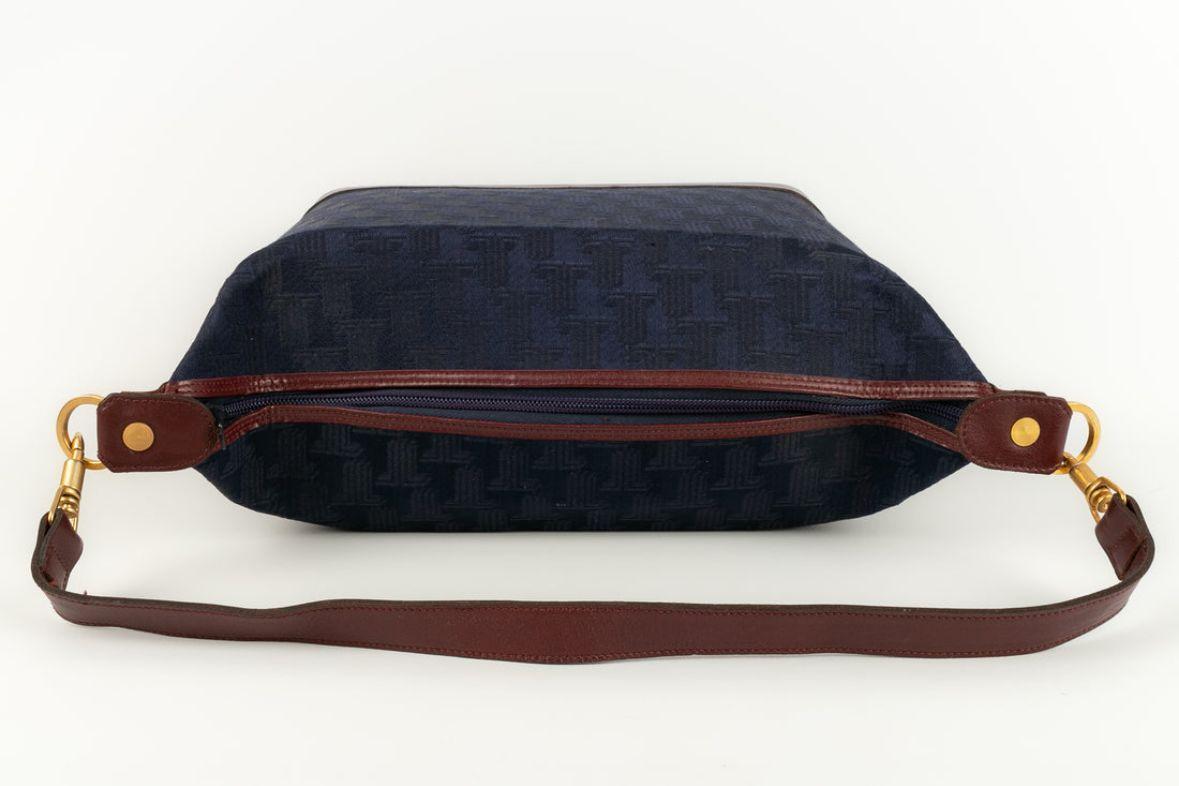 Lanvin Blue Canvas Bag For Sale 1