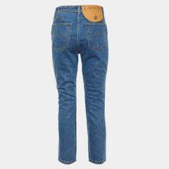 Lanvin Blue Washed Denim Jeans M Waist 28"