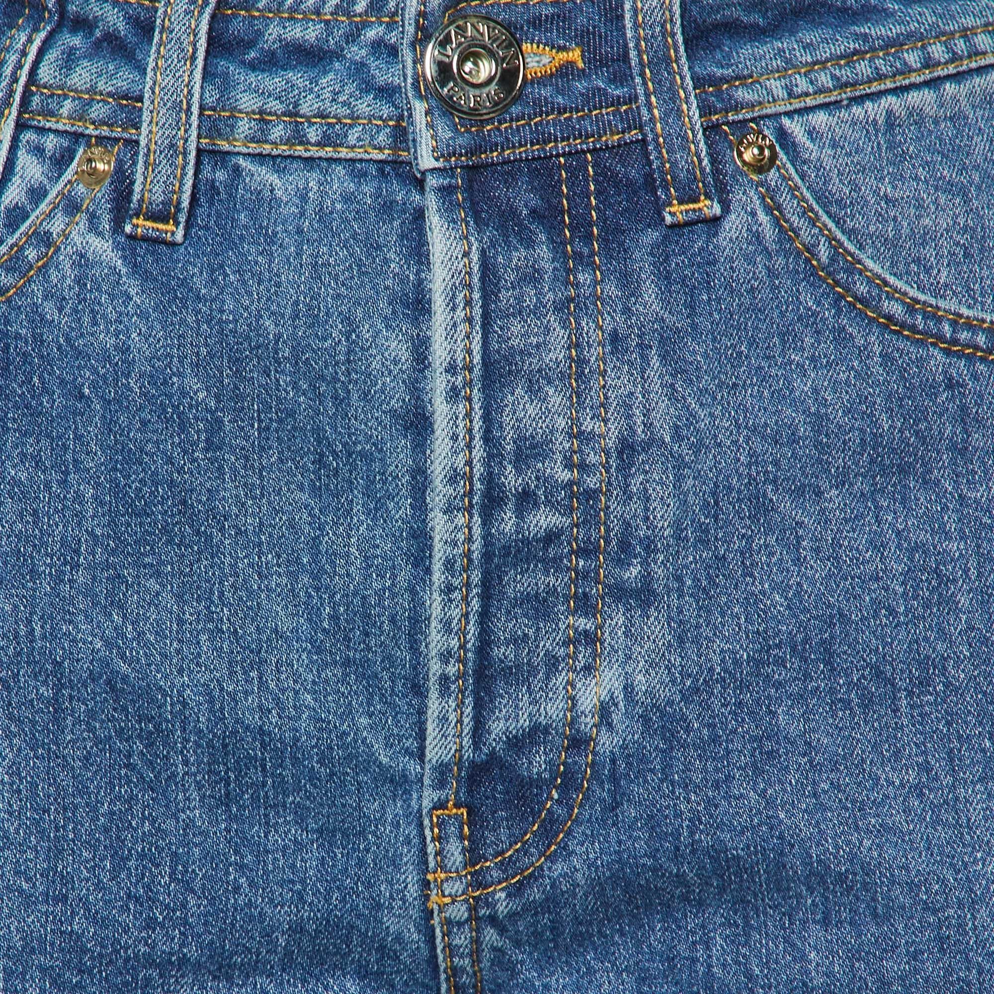 Lanvin Vaqueros lavados azules M Cintura 28 Azul en venta
