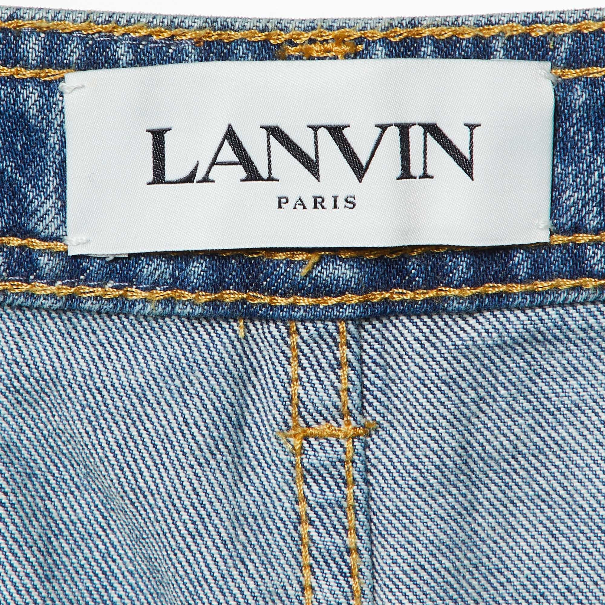 Lanvin Vaqueros lavados azules M Cintura 28 en Bueno estado para la venta en Dubai, Al Qouz 2