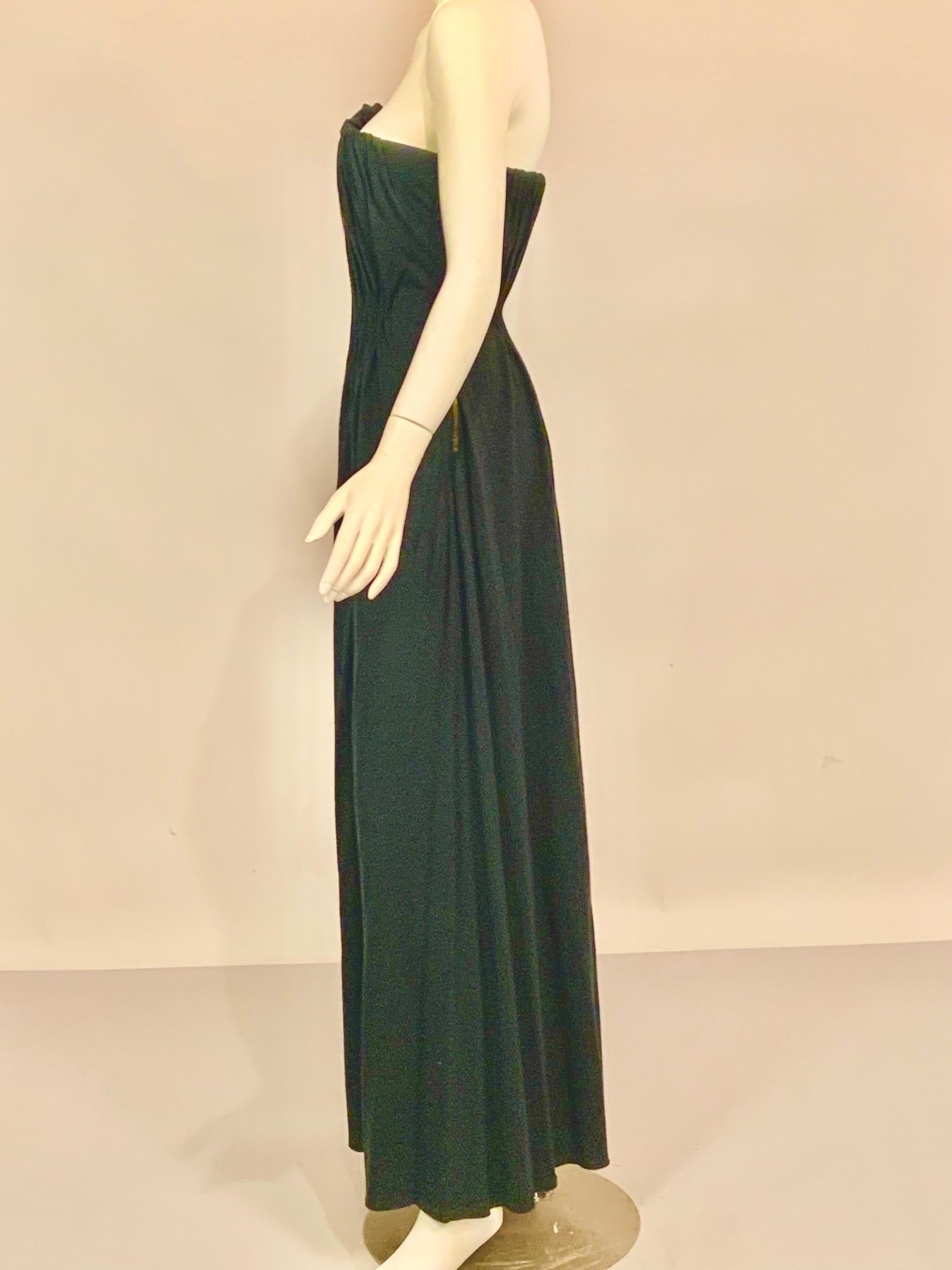 Bottle Green Flared Gown – 101 Hues