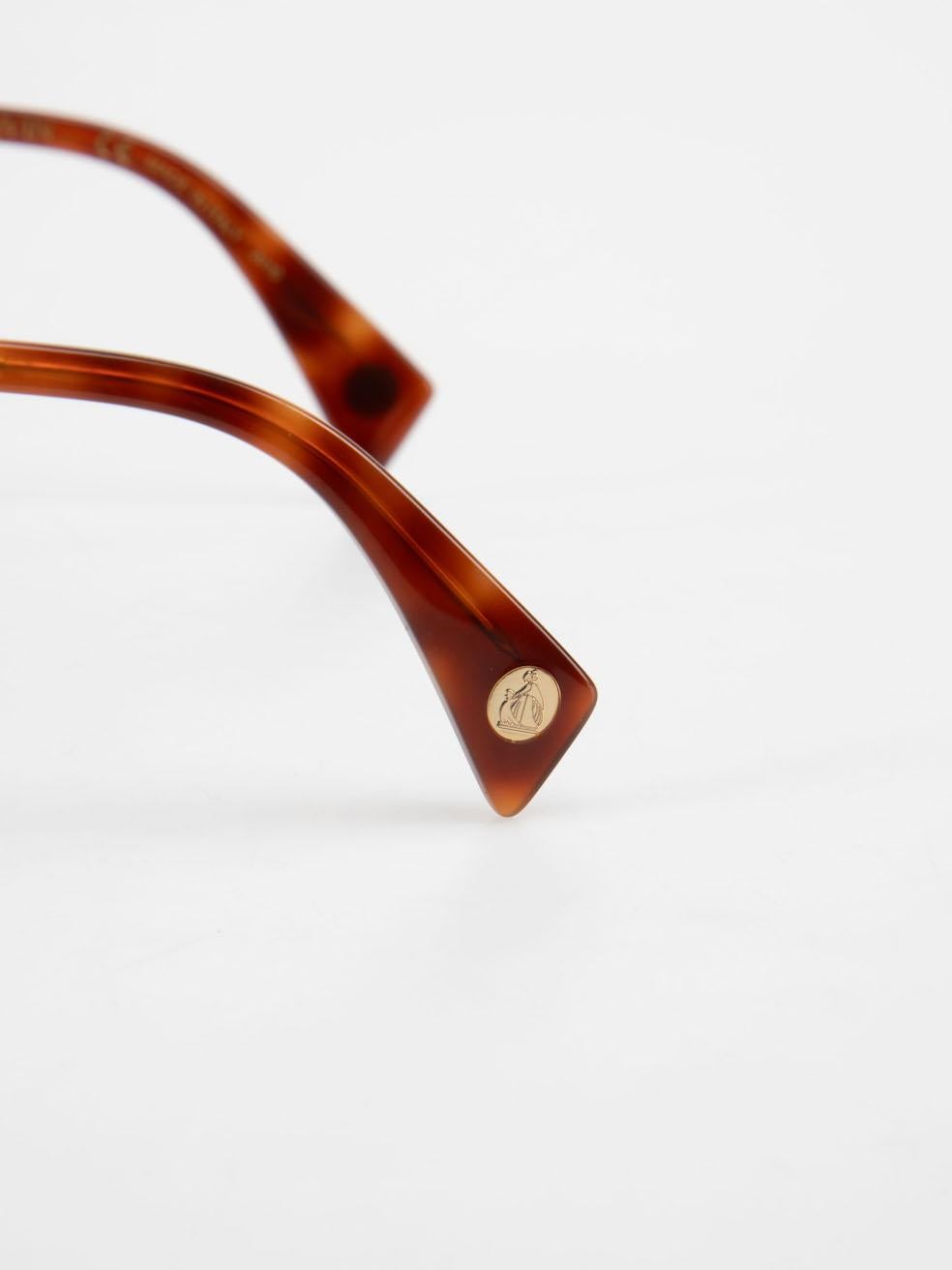 Lanvin Brown & Purple Gradient Sunglasses 3