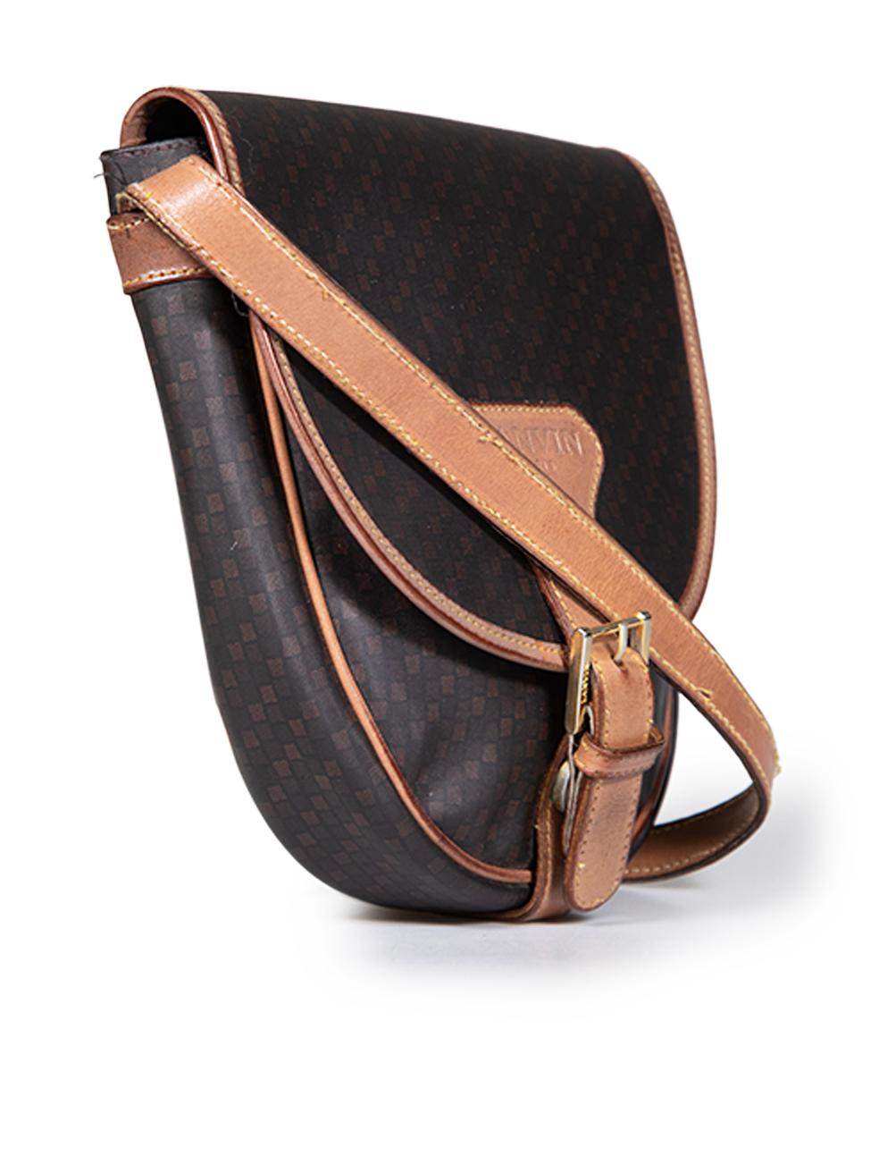 CONDITION is Very good. Minimal wear to bag is evident. Light signs of wear to the leather trim detailing, the strap and the front buckle area where some abrasions and discolouration can be seen. There are some loose threads to the right side and