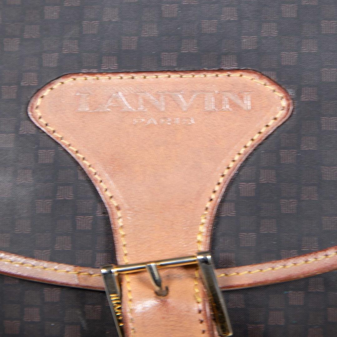 Women's Lanvin Brown Satchel Crossbody bag