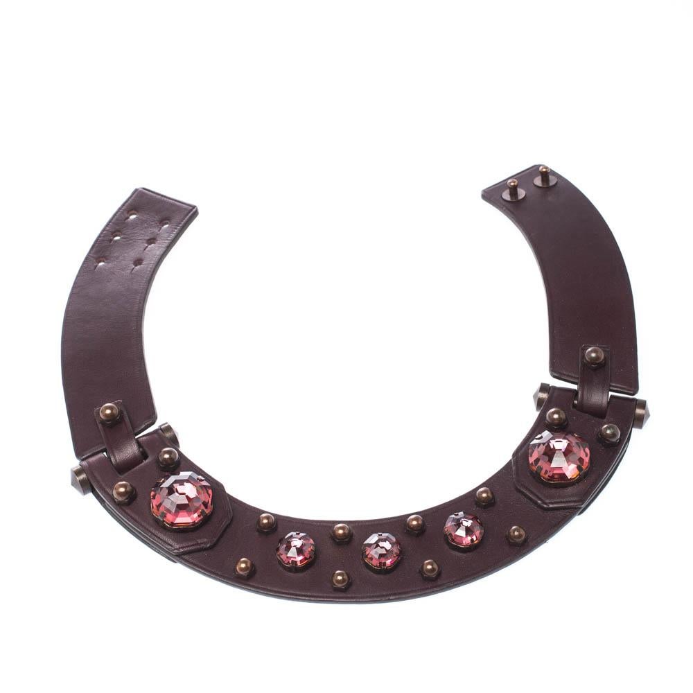 leather choker necklaces