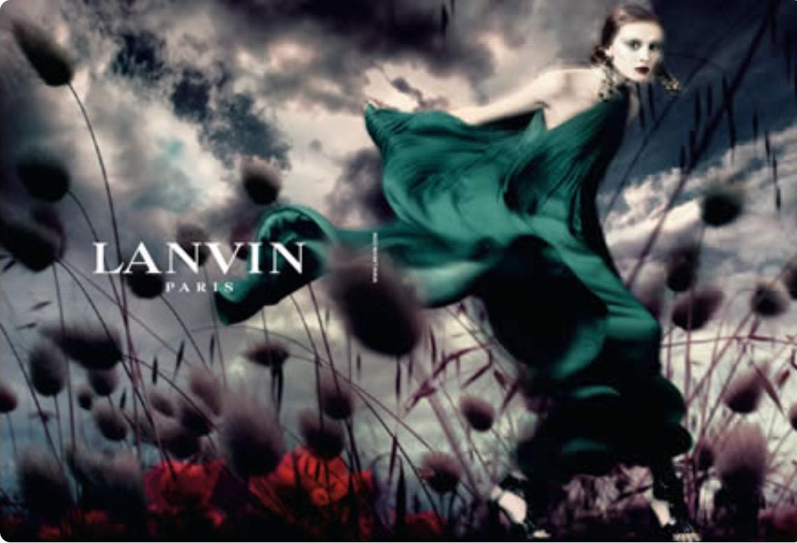 Lanvin von Alber Elbaz  Grünes Seidenkleid mit einer Schulter im Angebot 3