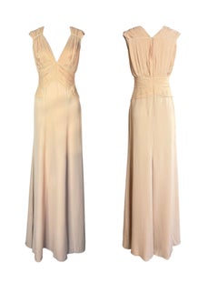 Lanvin by Alber Elbaz Rosewood Pleated Silk Goddess Gown, circa 2012