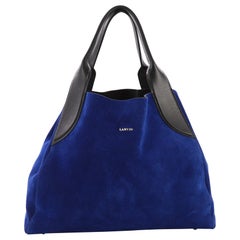 Lanvin Cabas Tote Suede Medium