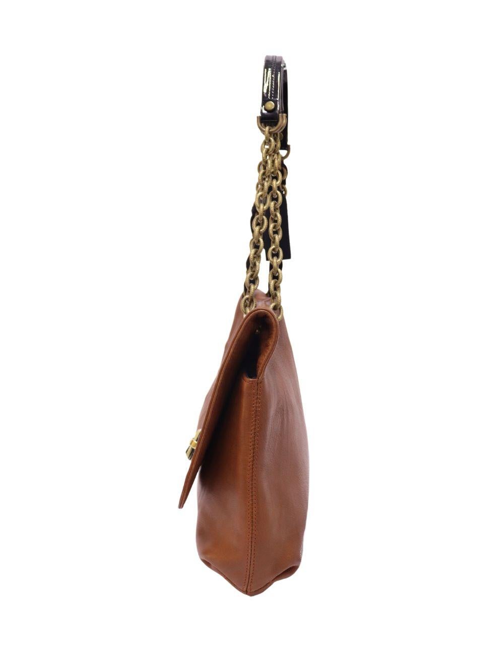 Marron Lanvin Camel Sac à bandoulière Happy