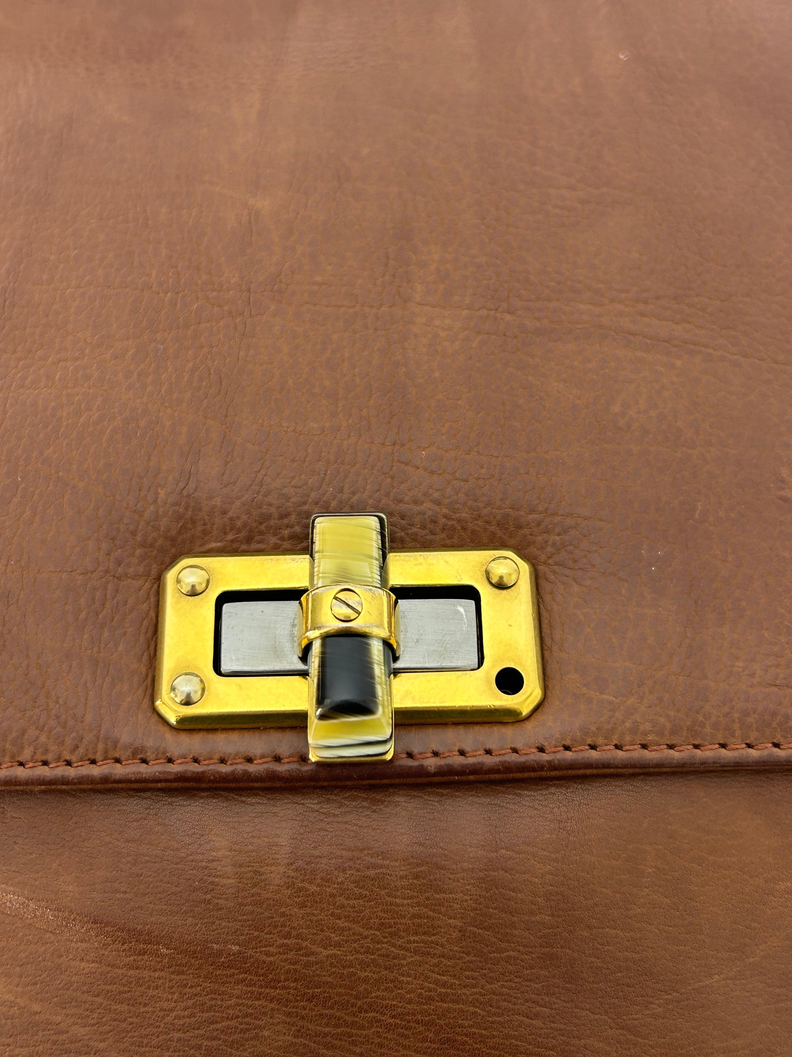 Lanvin Camel Sac à bandoulière Happy 2