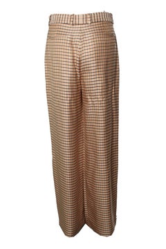 Lanvin, checkered pantalon