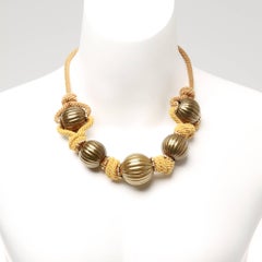 Lanvin Collier Court Evening Choker Necklace
