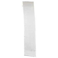 Lanvin Cream Paisley Silk Jacquard Scarf