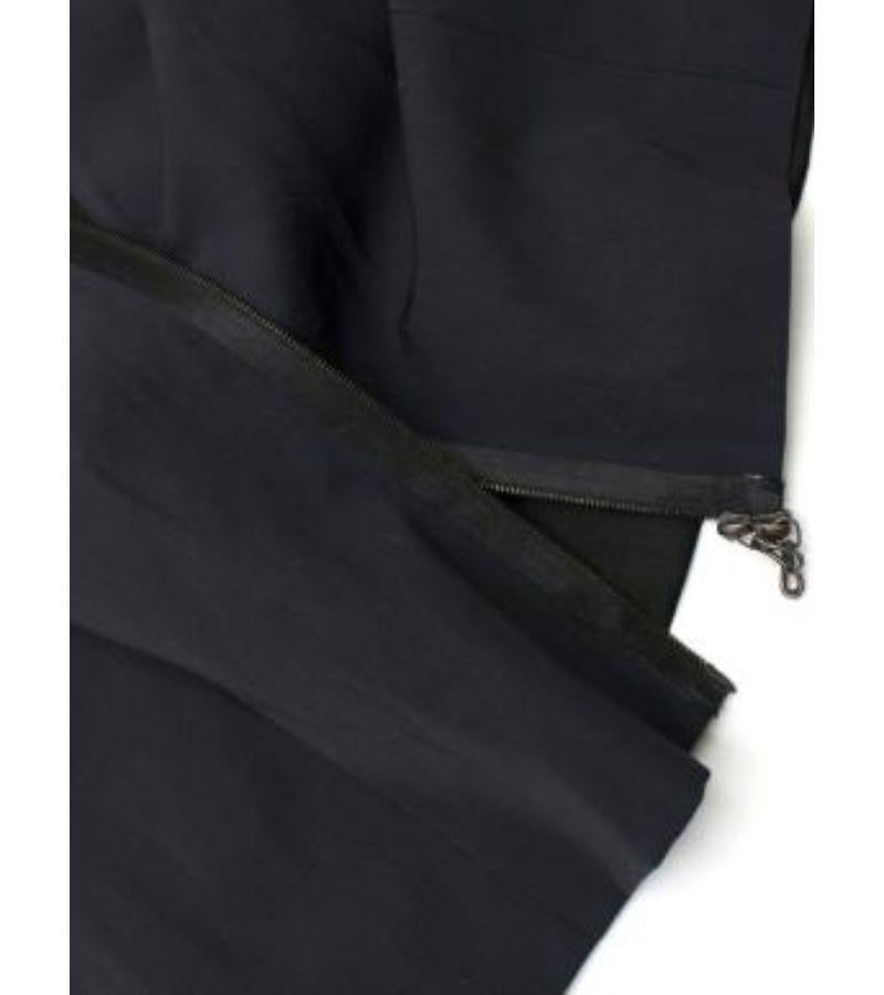 Lanvin Dark Grey Midi Skirt For Sale 3