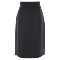 Lanvin Dark Grey Midi Skirt