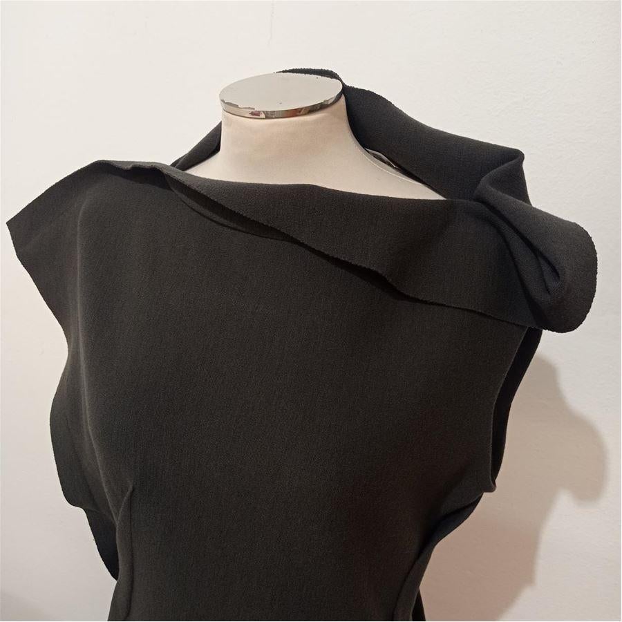 Black Lanvin Dress size 44 For Sale