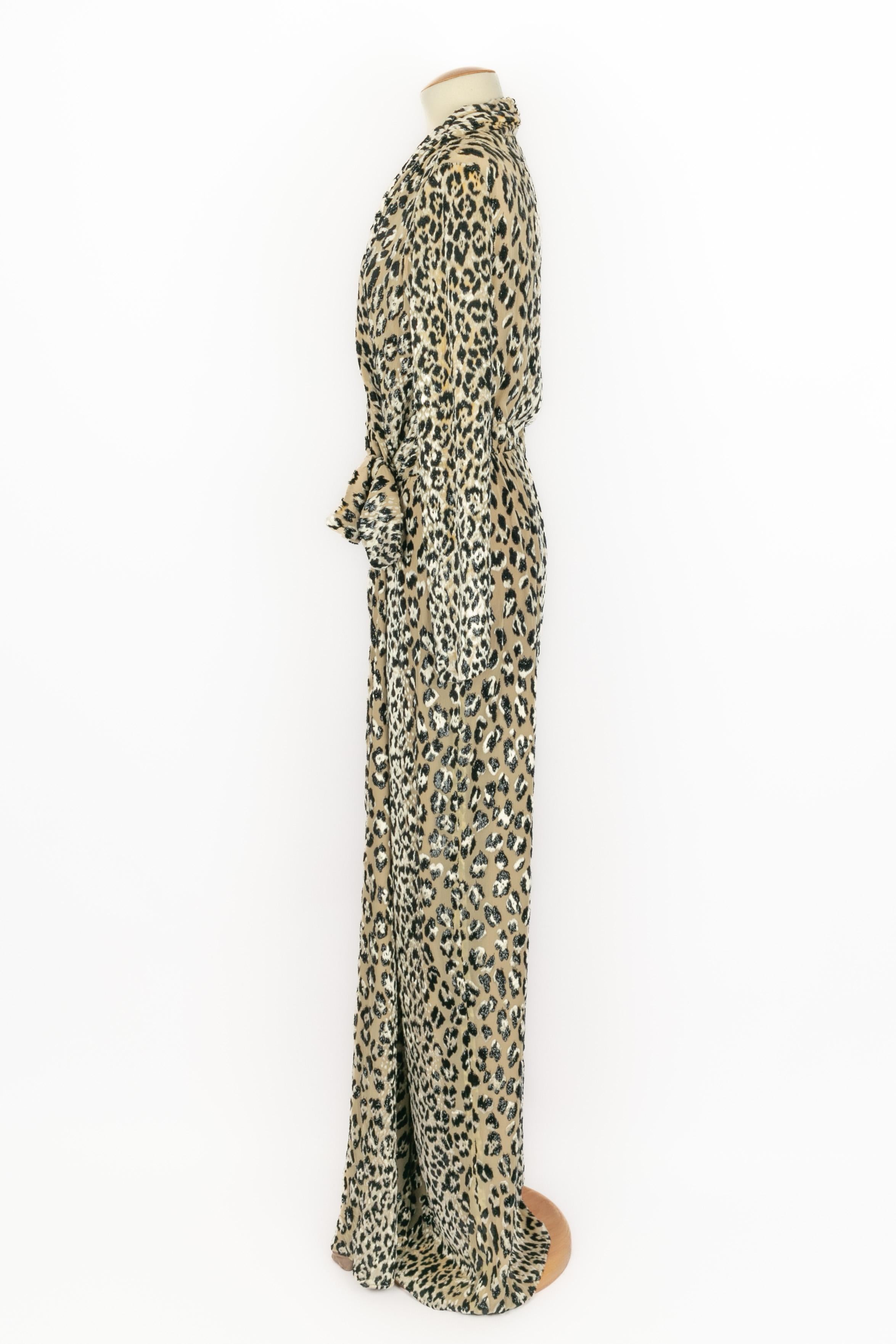 Marrone Abito Lanvin A. Winter 2013 in vendita