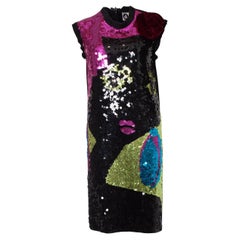 Lanvin, Dress with sequins and flower
