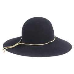Lanvin Embellished Wool Felt Fedora Medium